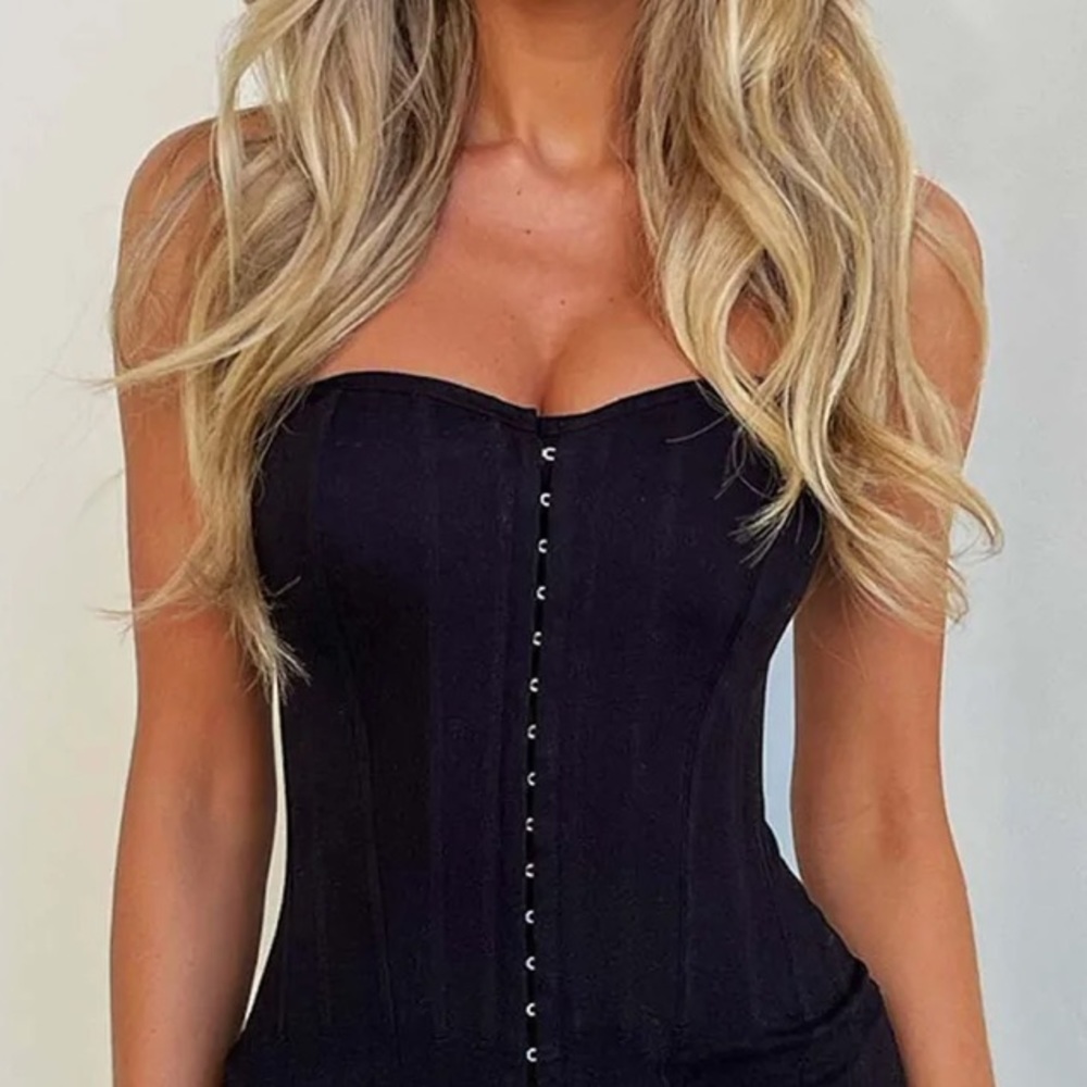 Tiger mist corset top